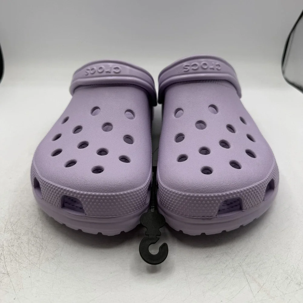 Crocs Classic Clogs Mens 13 Womens 15 Lavender Purple Slip On Shoes 10001-530